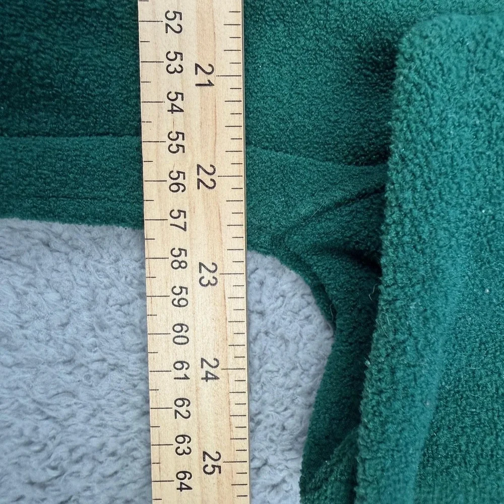 Vintage Ozark Trail‎ Jacket Mens Large Hunter Green Fleece Full Zip 90s Hiking